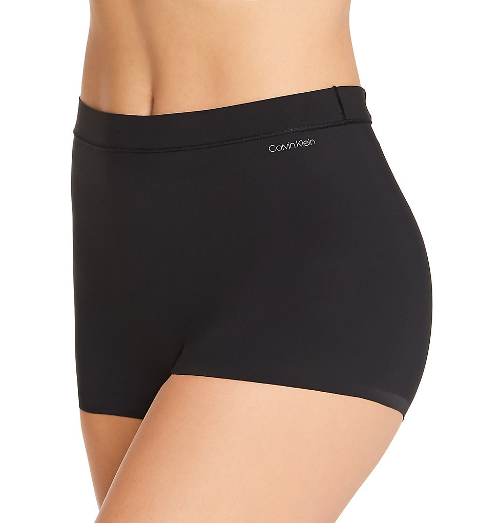 Calvin Klein : Calvin Klein QF6366 Perfectly Fit Flex Boyshort Panty (Black XS)