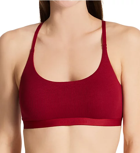 Calvin Klein Pure Ribbed Unlined Bralette QF6438