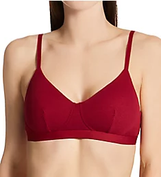 Pure Ribbed Lightly Lined Bralette Rebellious S