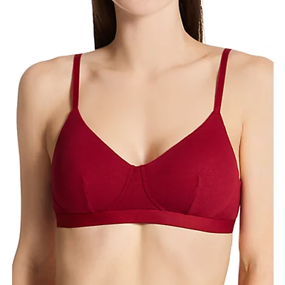 Calvin Klein CK One Cotton Lighty Lined Bralette Wirefree White QF6094 -  Free Shipping at Largo Drive