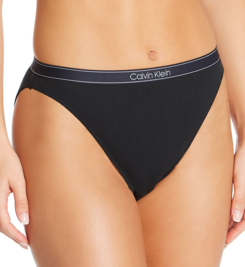 Calvin Klein Pure Ribbed Cheeky Bikini Panty QF6443 - Calvin Klein Panties