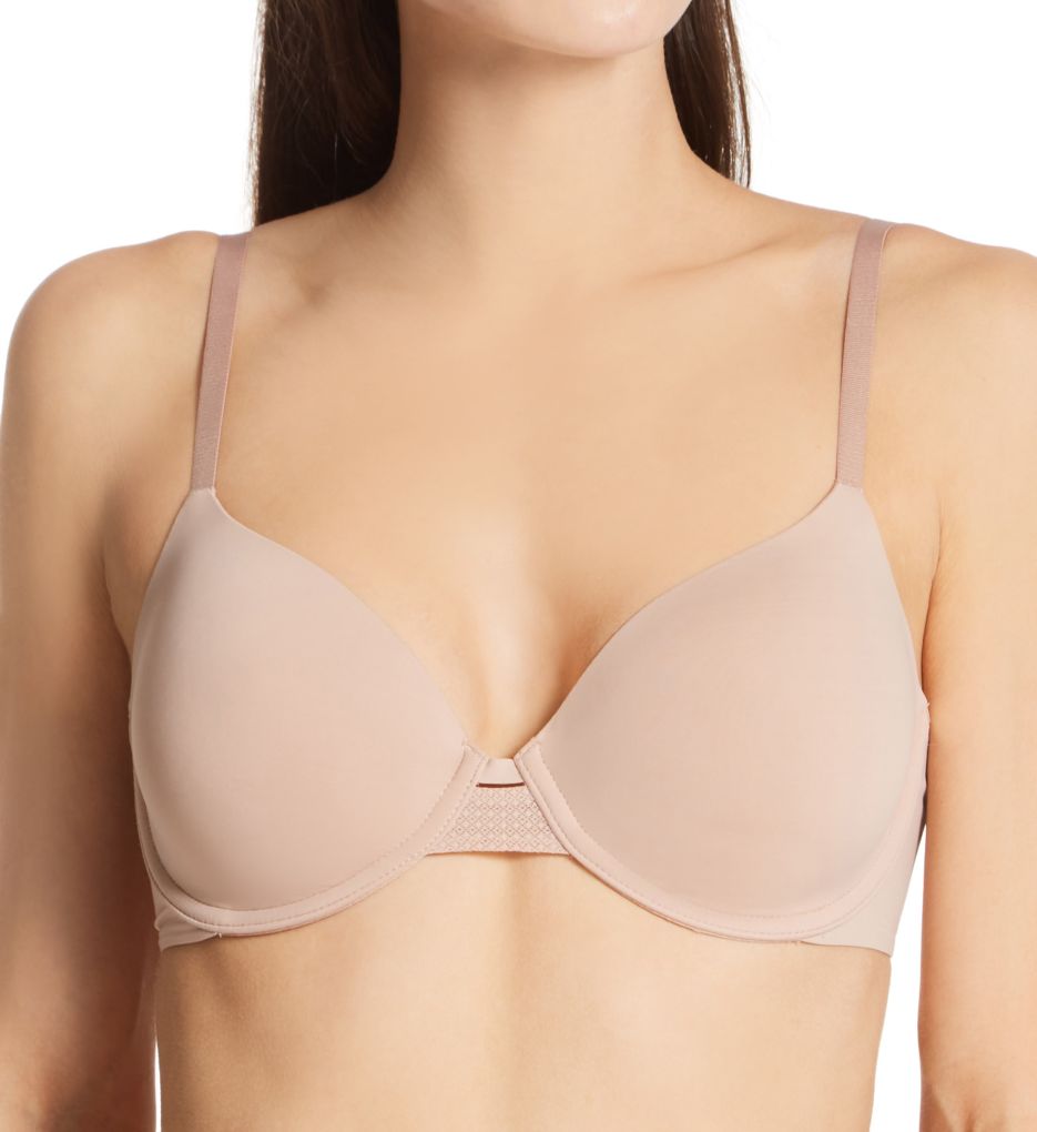 Perfectly Fit Flex T-Shirt Underwire Bra Black 34DDD by Calvin Klein