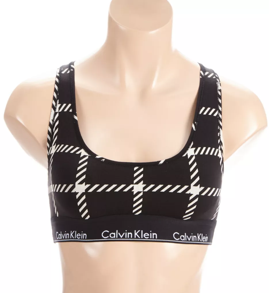 Calvin Klein Modern Cotton Unlined Racerback Bralette QF6701 - Image 1