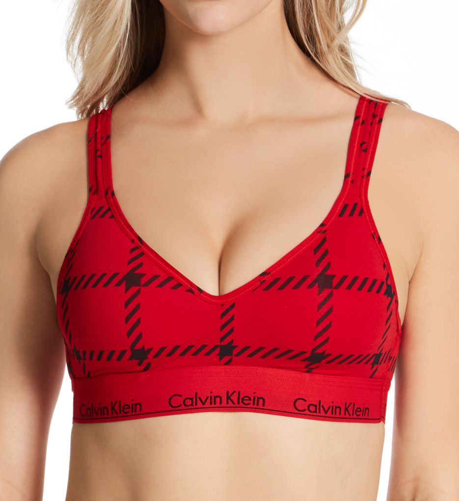 Bra Calvin Klein Modern Cotton Lift Bralette (Scoop Back)