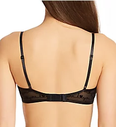 I Heart You Unlined Triangle Bralette Black XS