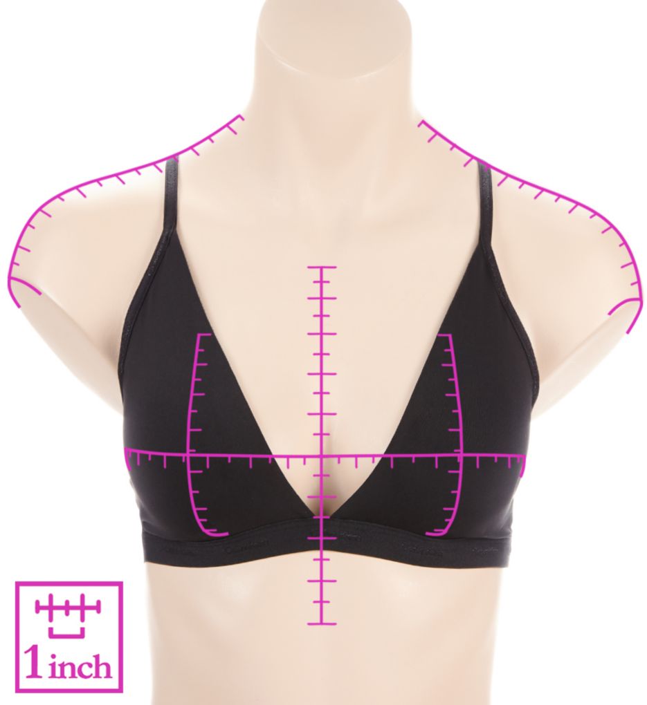 MyFit Lightly Lined Triangle Bralette-ns7