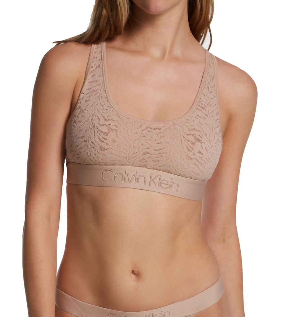 Buy Calvin Klein Underwear Women Light Brown Lightly Lined Bralette -  NNNOW.com