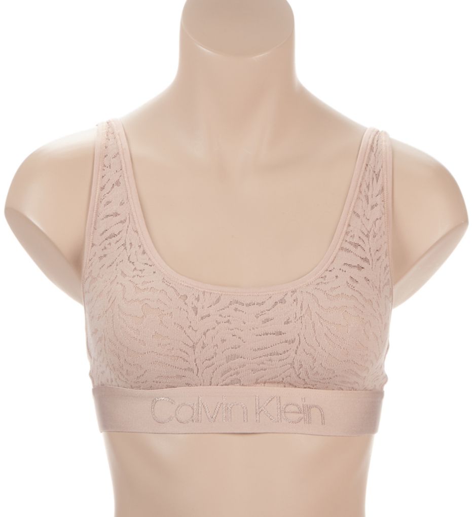Calvin Klein Modern Cotton unlined ribbed triangle bralette in