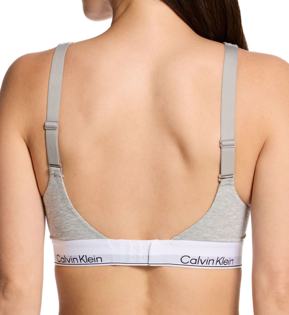 Calvin Klein Icon Cotton Modal Lift Bralette Grey Heather XS  - Image 2