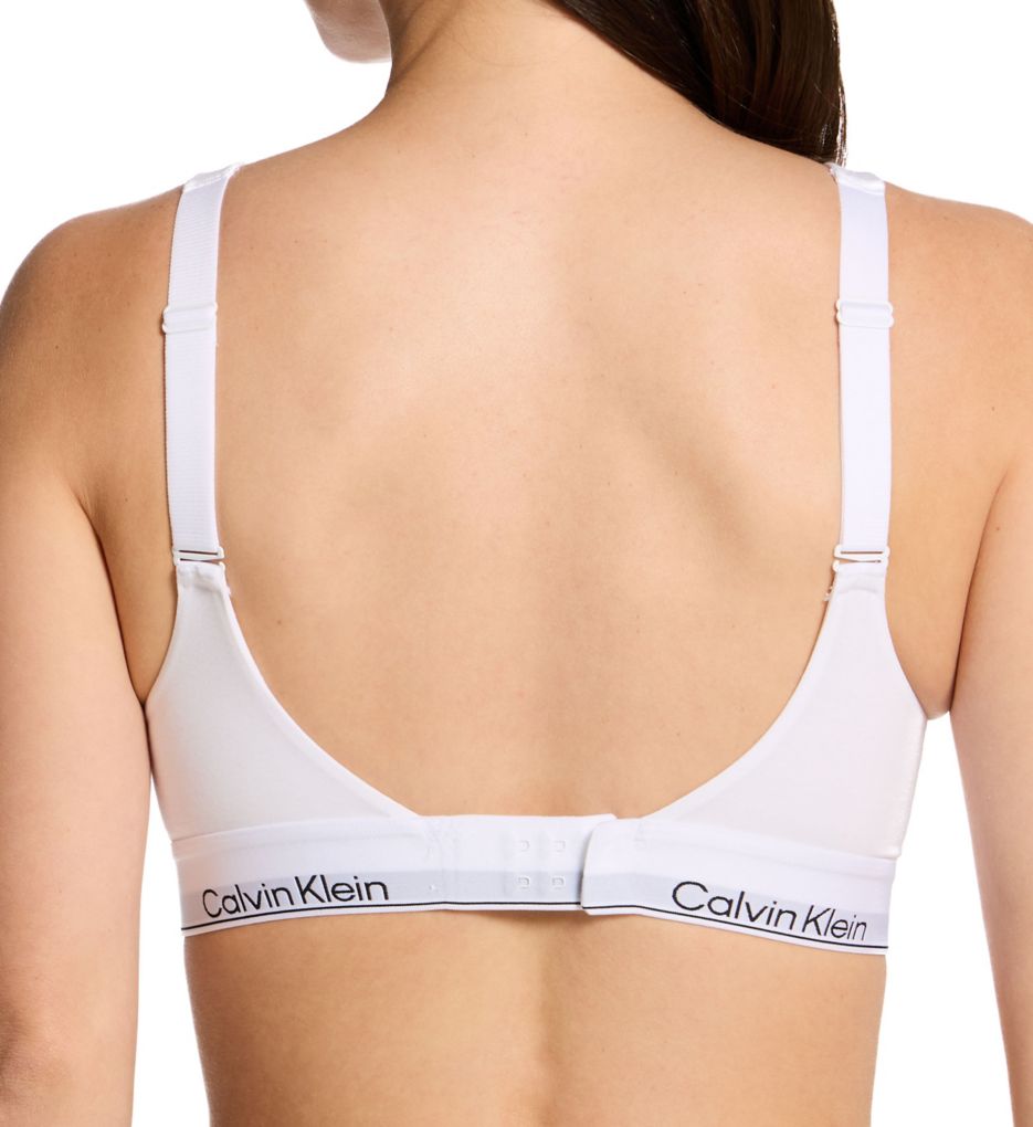 Calvin Klein Icon Cotton Modal Lift Bralette White XS  - Image 2