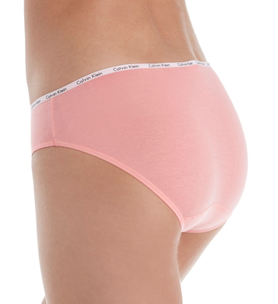 2 Calvin Klein Qf5449 690 Wide Signature Waistband Cotton Bikini Panties M  for sale online