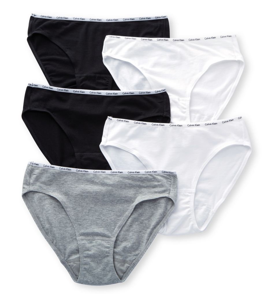 Buy Calvin Klein Underwear Women Black Elasticized Waistband Sheer Bikini  Panty 