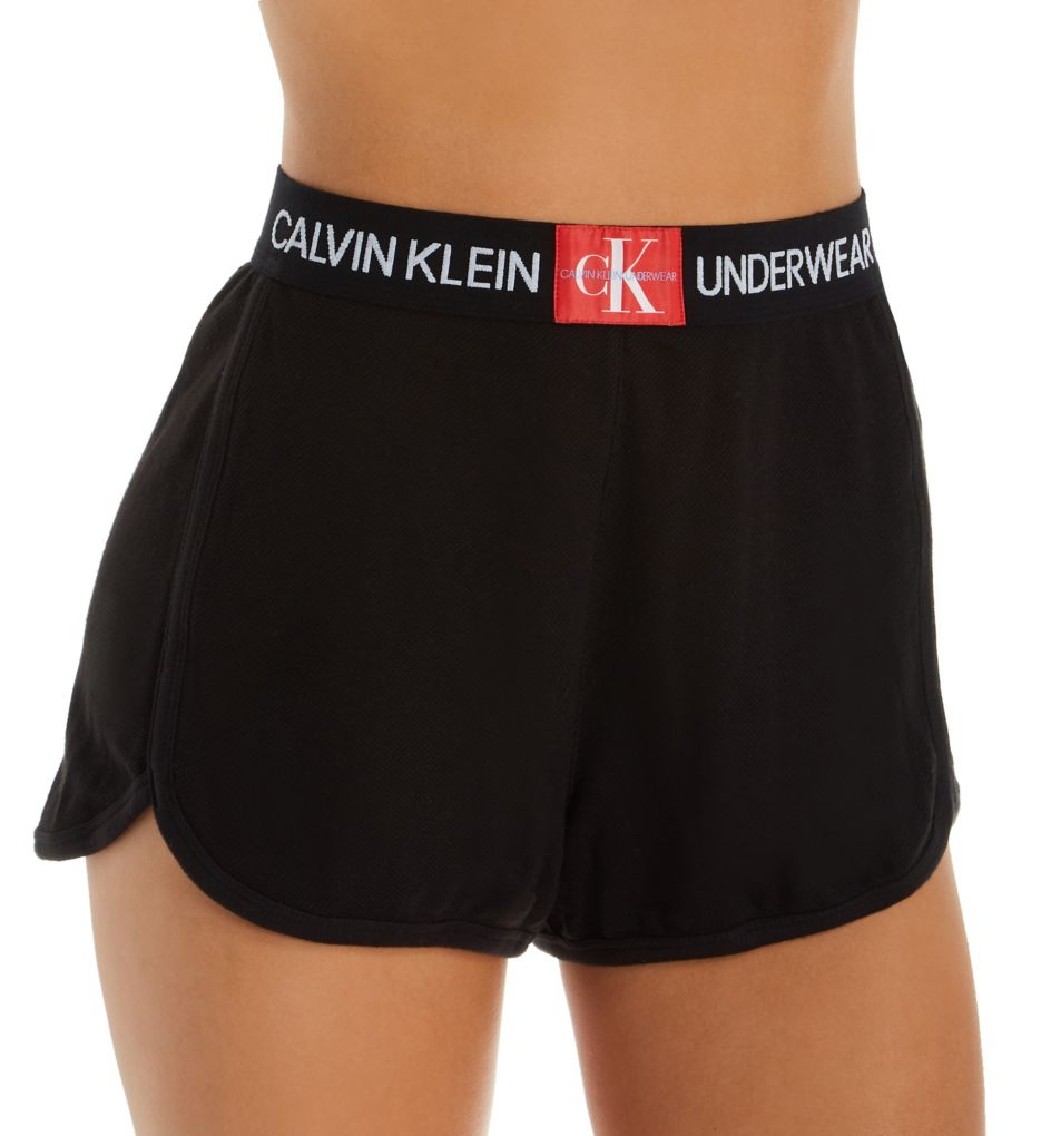 Monogram Mesh Sleep Short-acs