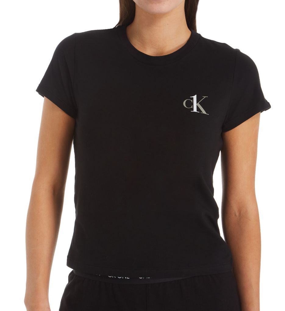 CK One Basic Lounge Short Sleeve T-Shirt-fs
