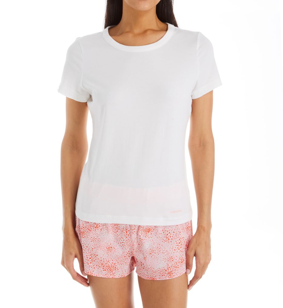 PJ in a Bag Short Sleeve Top & Shorts PJ Set-fs