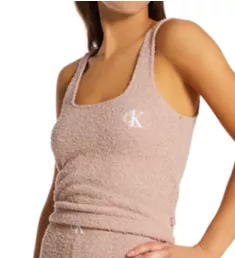 CK One Plush Sleep Cropped Tank Honey Almond S