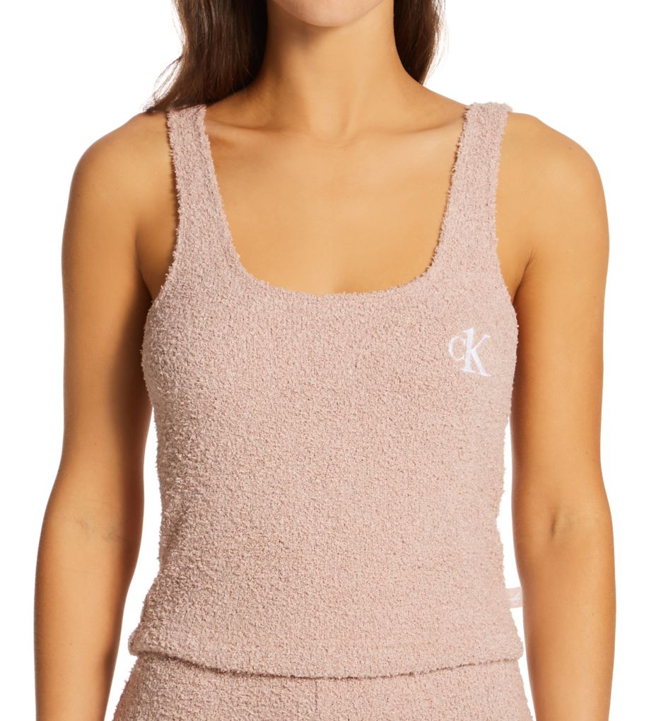 CK One Plush Sleep Cropped Tank-fs