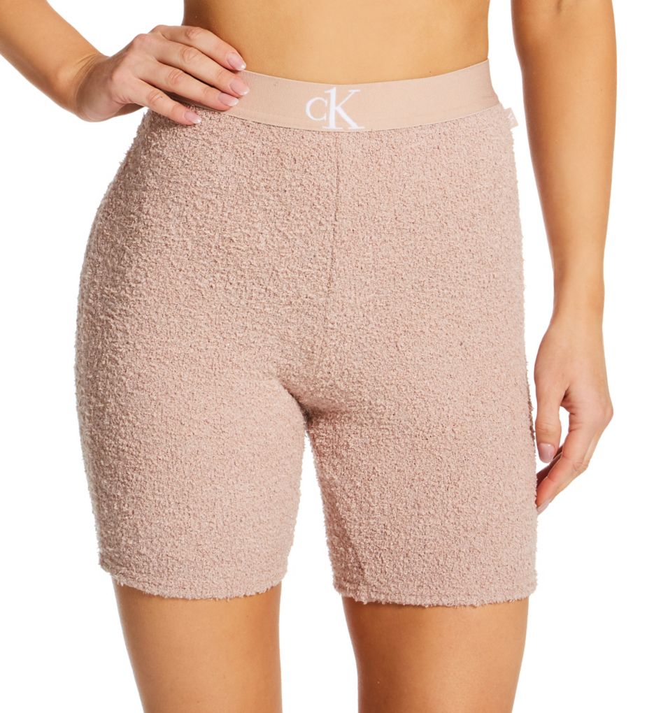 CK One Plush Sleep Short Honey Almond M by Calvin Klein