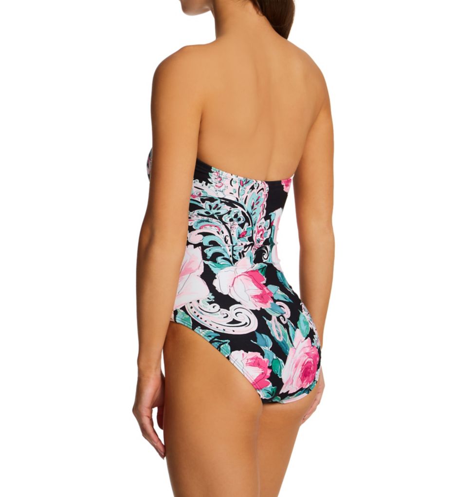 Knotted bandeau one piece on sale swimsuit