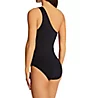 Carmen Marc Valvo Twisted Ties One Shoulder One Piece Swimsuit C66265 - Image 2