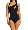 Carmen Marc Valvo Twisted Ties One Shoulder One Piece Swimsuit C66265 - Image 1