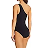 Carmen Marc Valvo Twisted Ties One Shoulder One Piece Swimsuit C66787 - Image 2