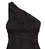 Carmen Marc Valvo Twisted Ties One Shoulder One Piece Swimsuit C66787 - Image 4