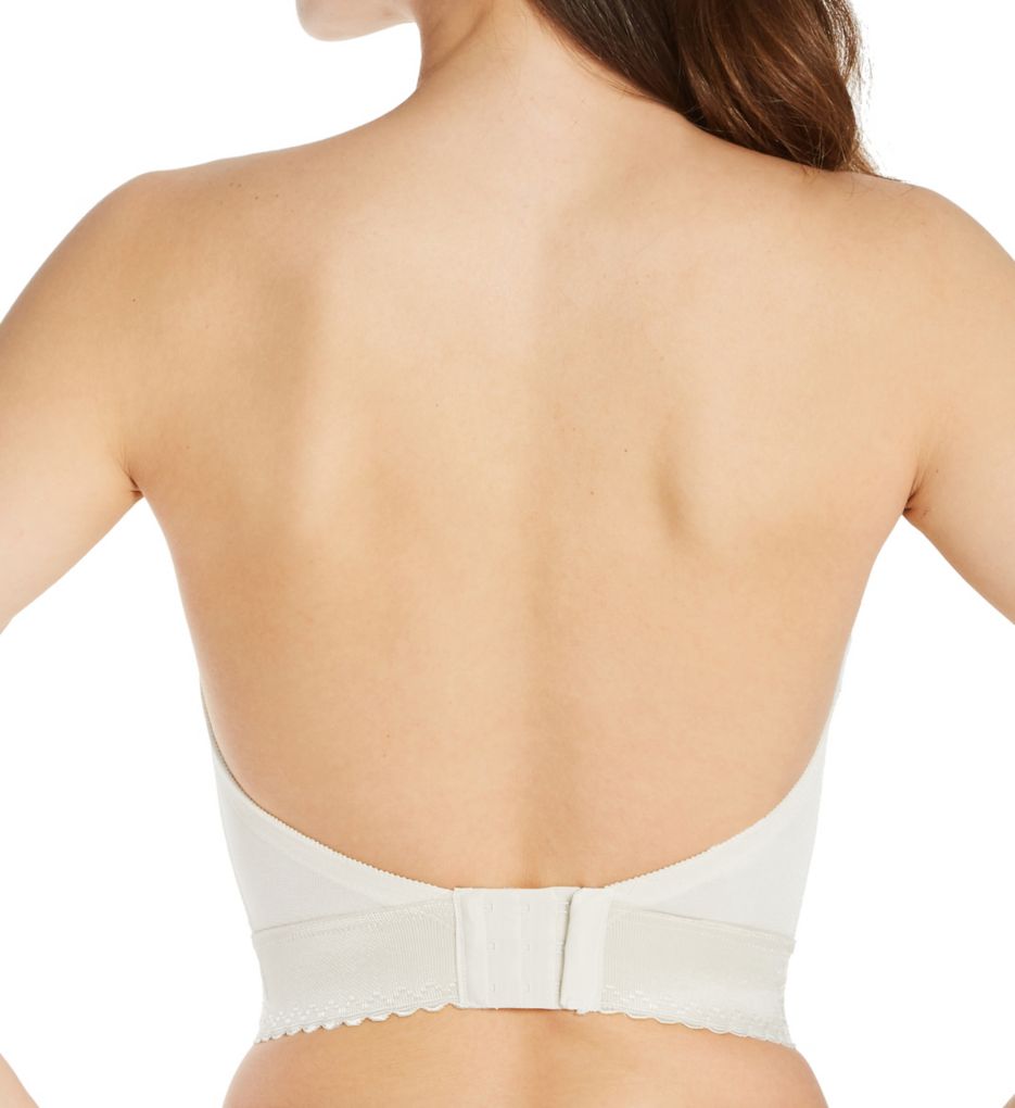 Buy Carnival Women's Low Plunge Longline - 203,White,34D at