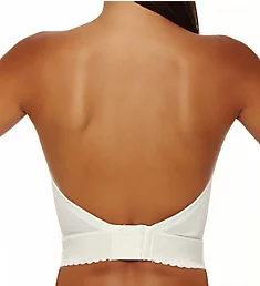 Invisible Plunge Longline Bra Ivory 36A
