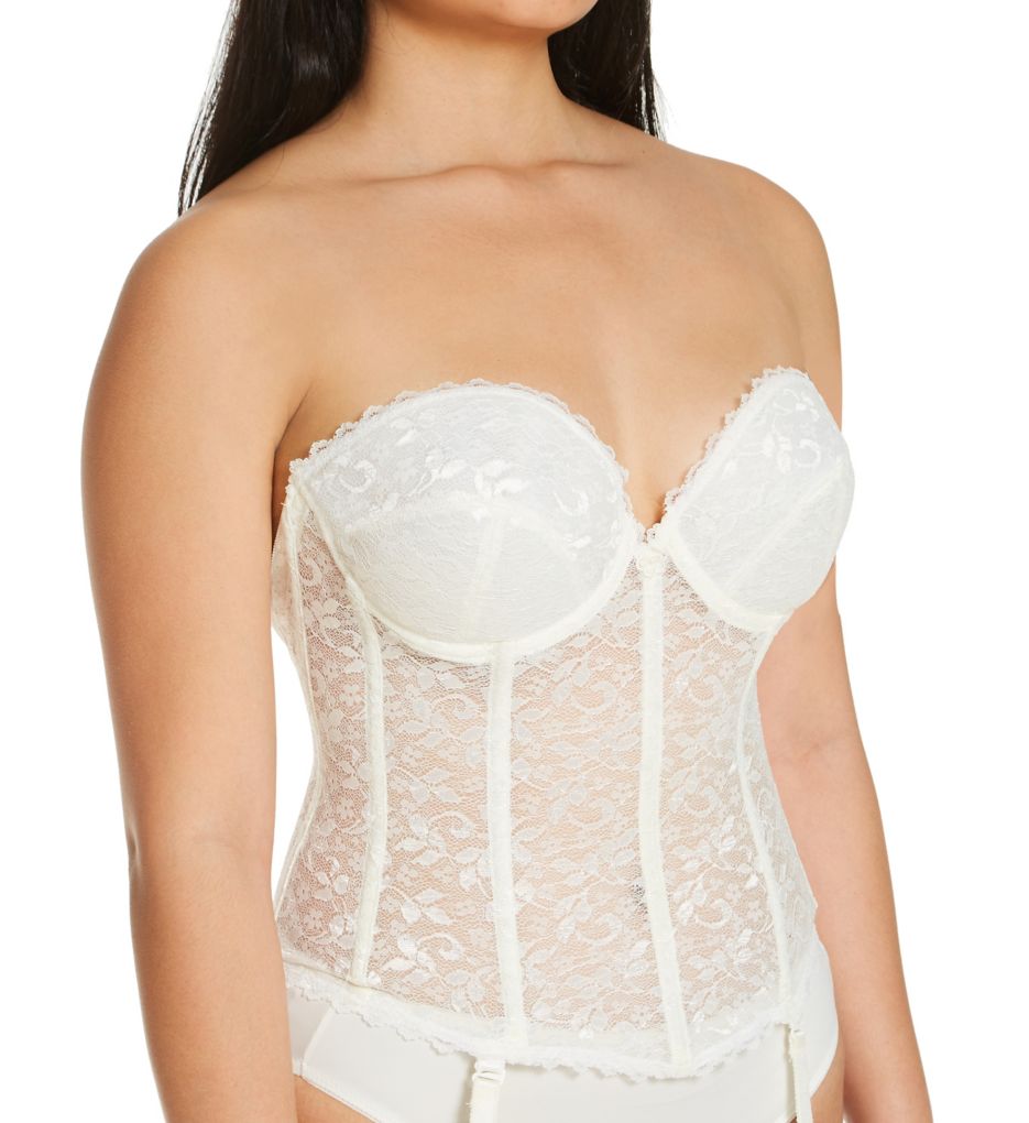 Carnival (1020944) -- Carnival 313 Brasselette The Silhouette Maker Longline Bra (Ivory 32C)