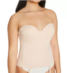 Invisible Torsolette Longline Bra Nude 32A