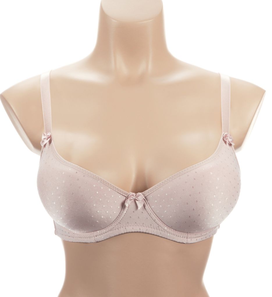 Seamless Full Coverage T-Shirt Bra-fs