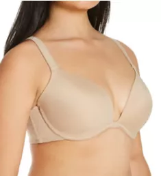 Full Figure Molded Deep Plunge Bra