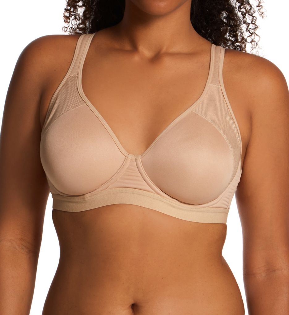 Women's Carnival 604 Cool Max Underwire Sports Bra (Nude 34B) 