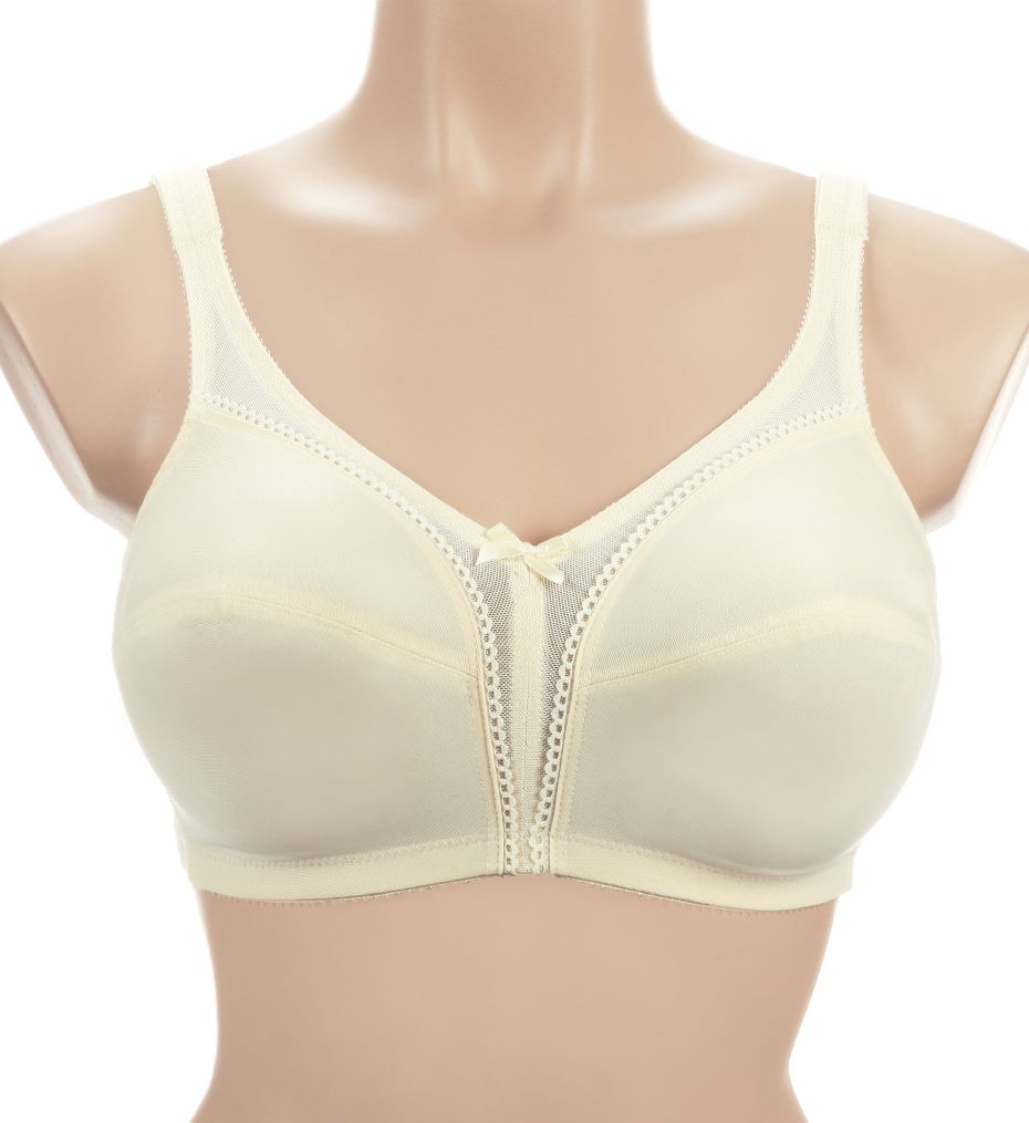 Full Figure Camisole Shoulder Soft Cup Bra-fs