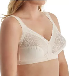 Wide Band Shoulder Strap Soft Cup Bra