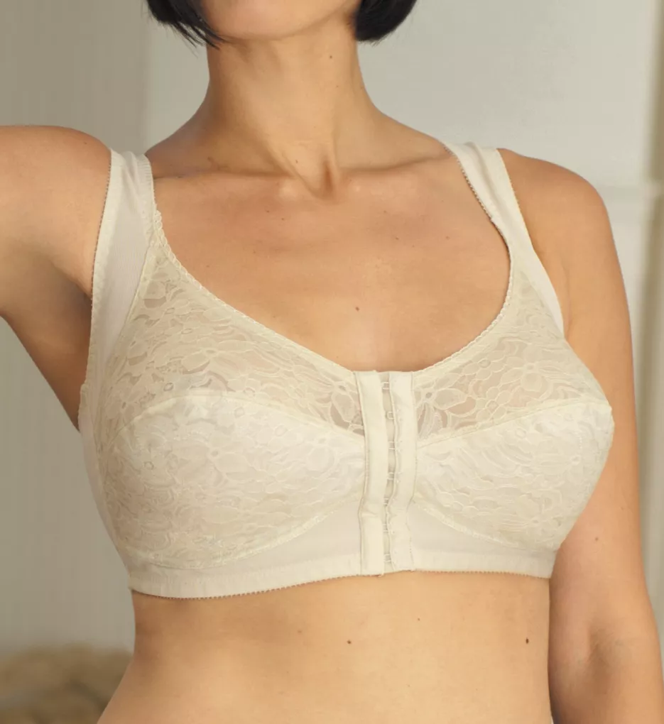 Front Closure Posture Support Bra Champagne 34B