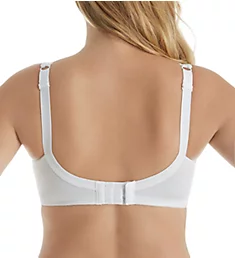 Full Figure Cotton Lined Soft Cup Bra White 34C