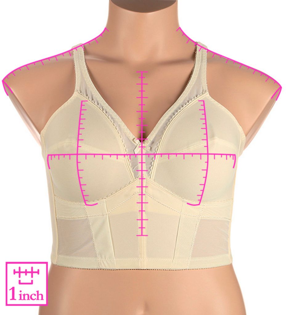 Full Figure 3 4 Longline Bra