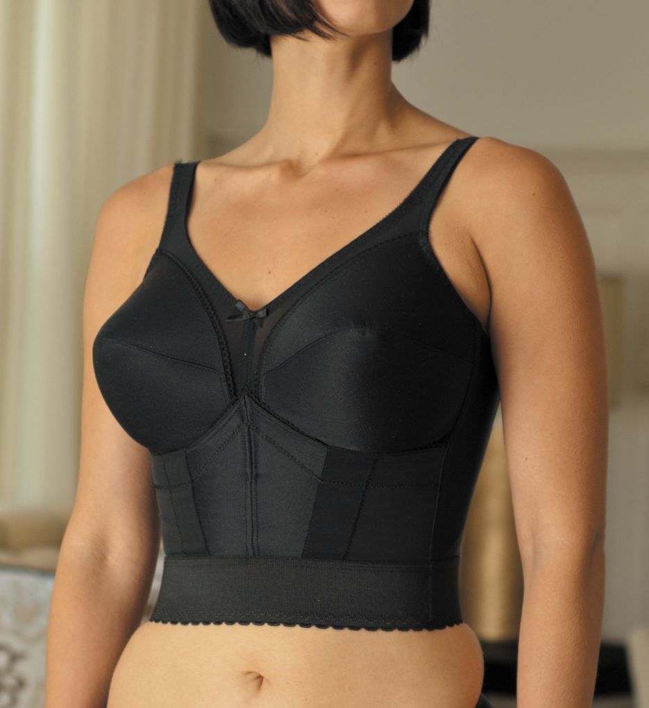 Women's Carnival Bras- Convertible Strapless Black Bra Size 38C