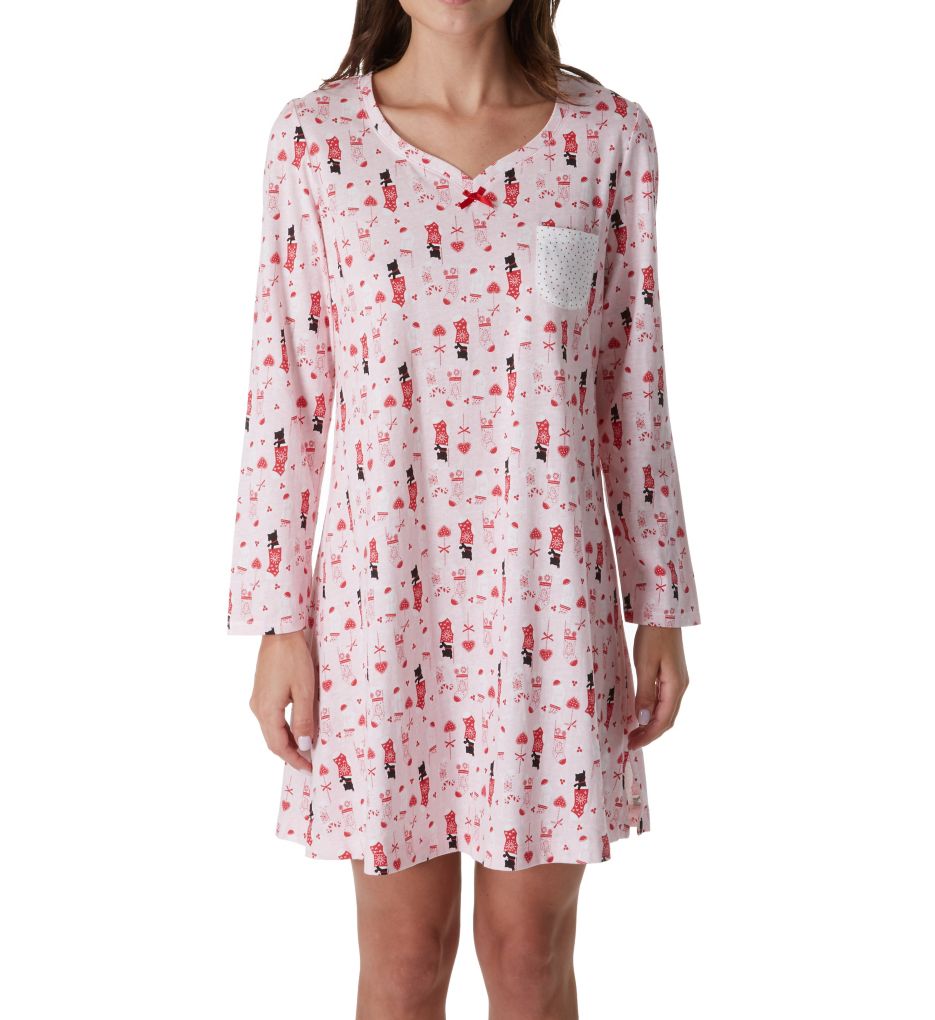 Holiday Essential Long Sleeve Sleepshirt-fs