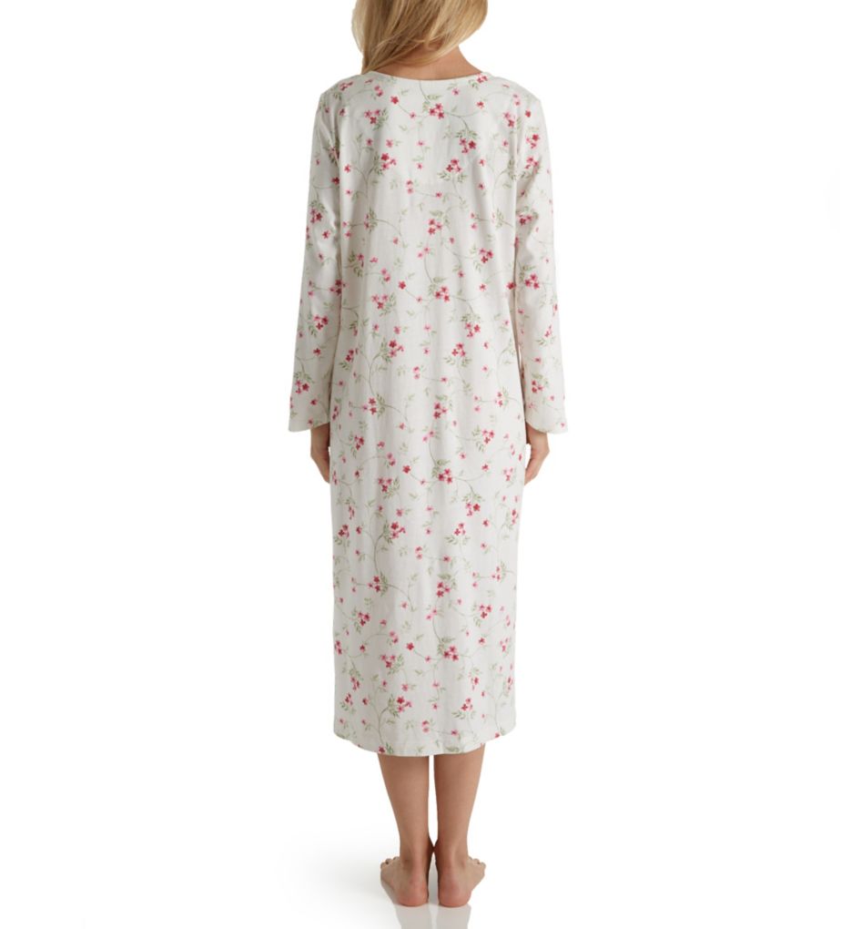 Vine Floral Long Sleeve Long Gown