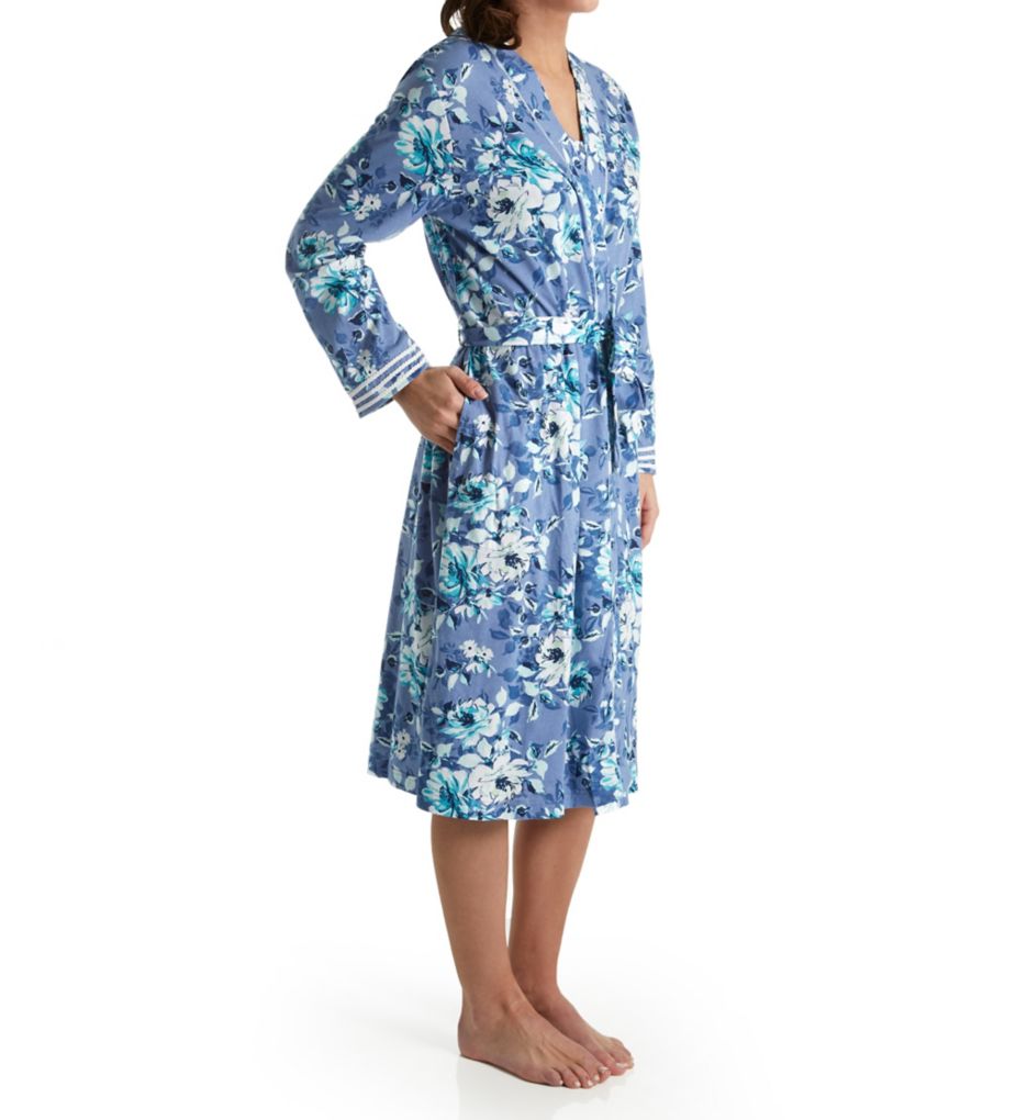 Blue Floral Ballet Robe-acs