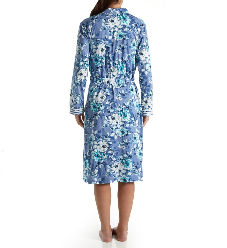 Blue Floral Ballet Robe-bs