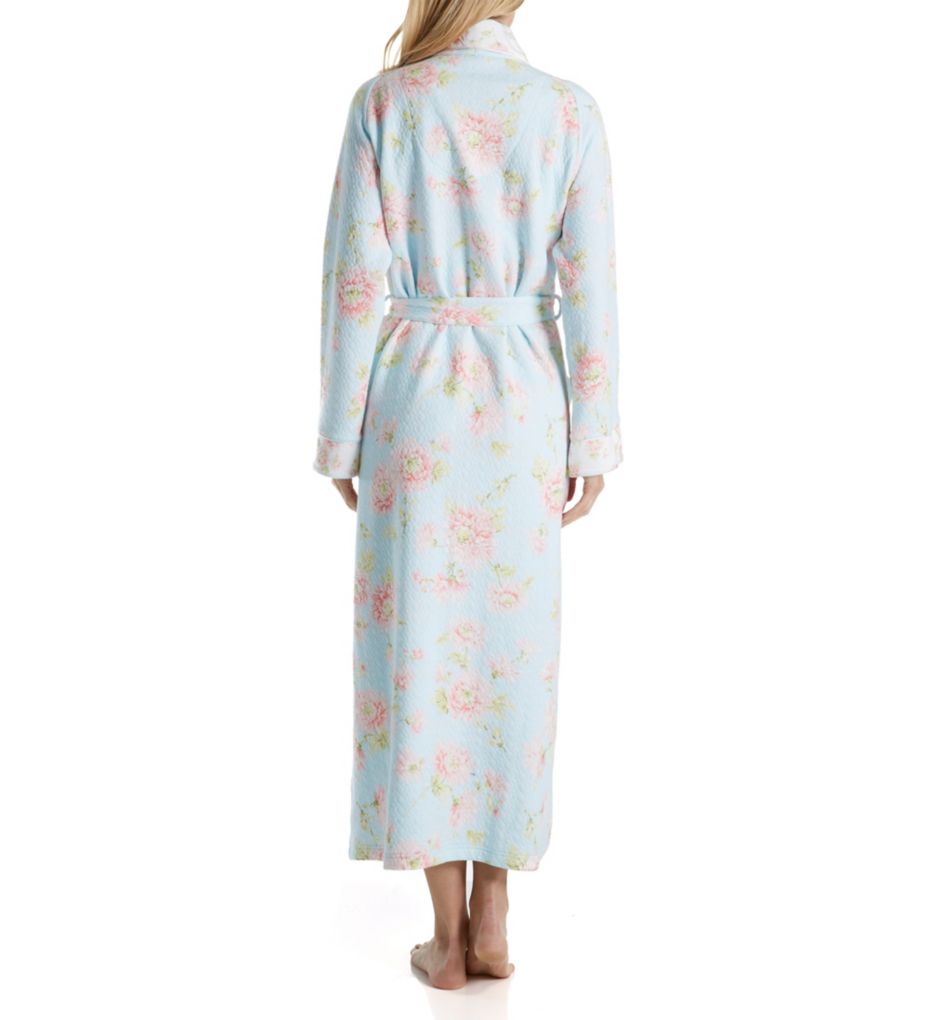 Mums Diamond Quilt Long Robe-bs