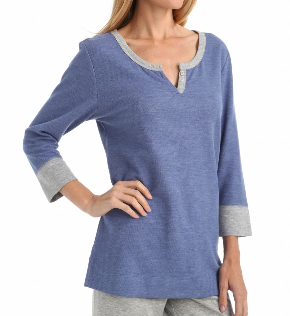 Lounge Double Faced Jersey Top-acs