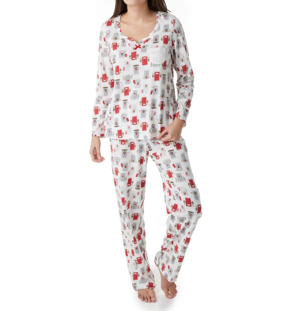 Holiday Essential Long PJ Set-fs