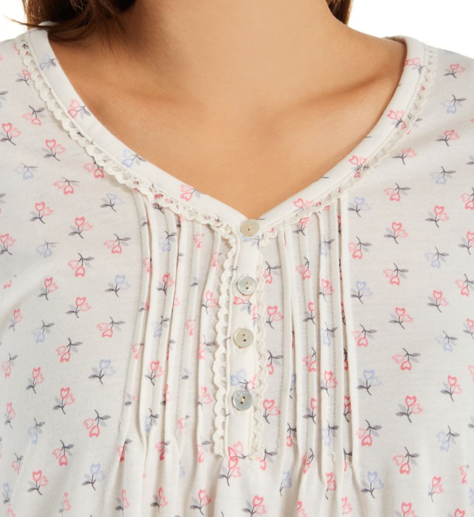 Cotton Floral Sleepshirt-cs3