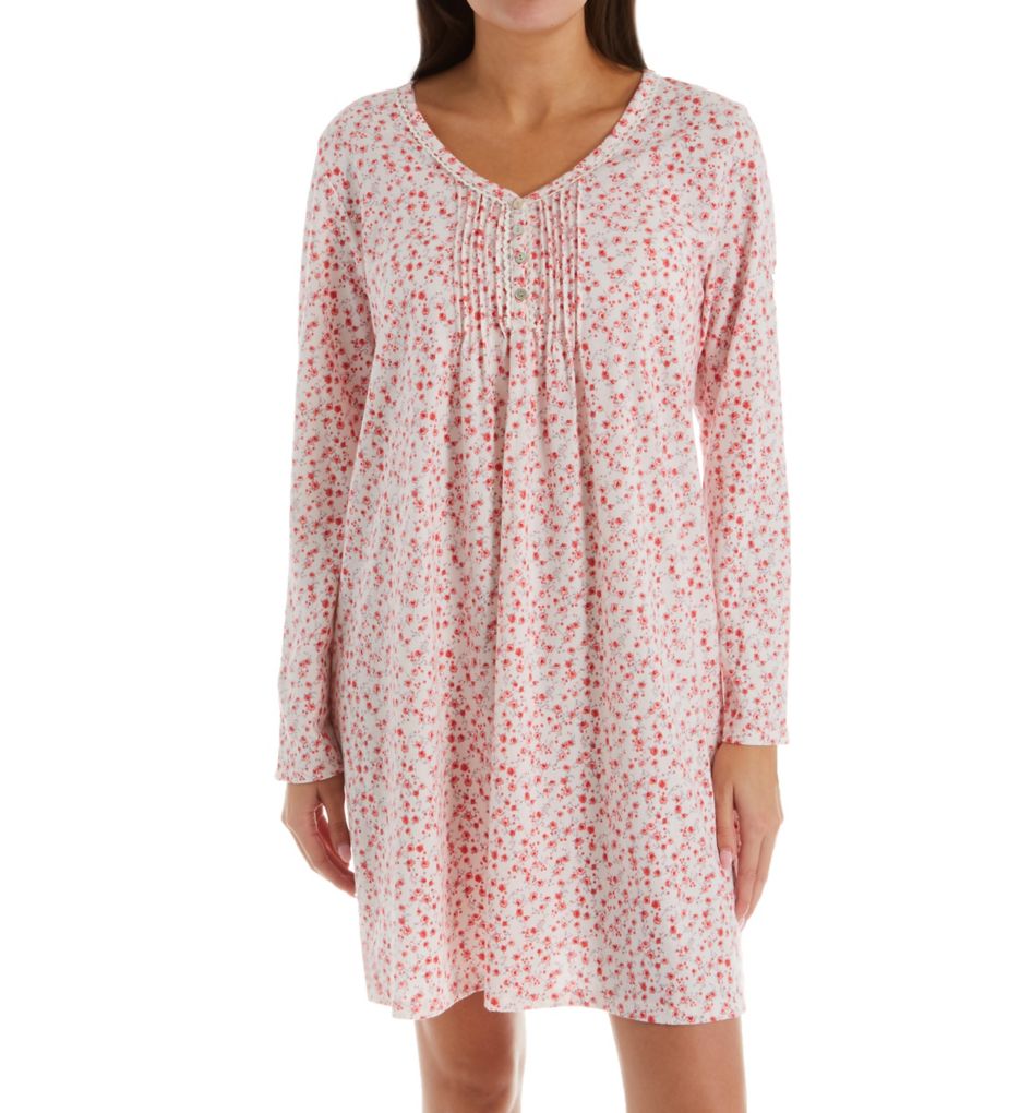 Cotton Ditsy Sleepshirt-fs