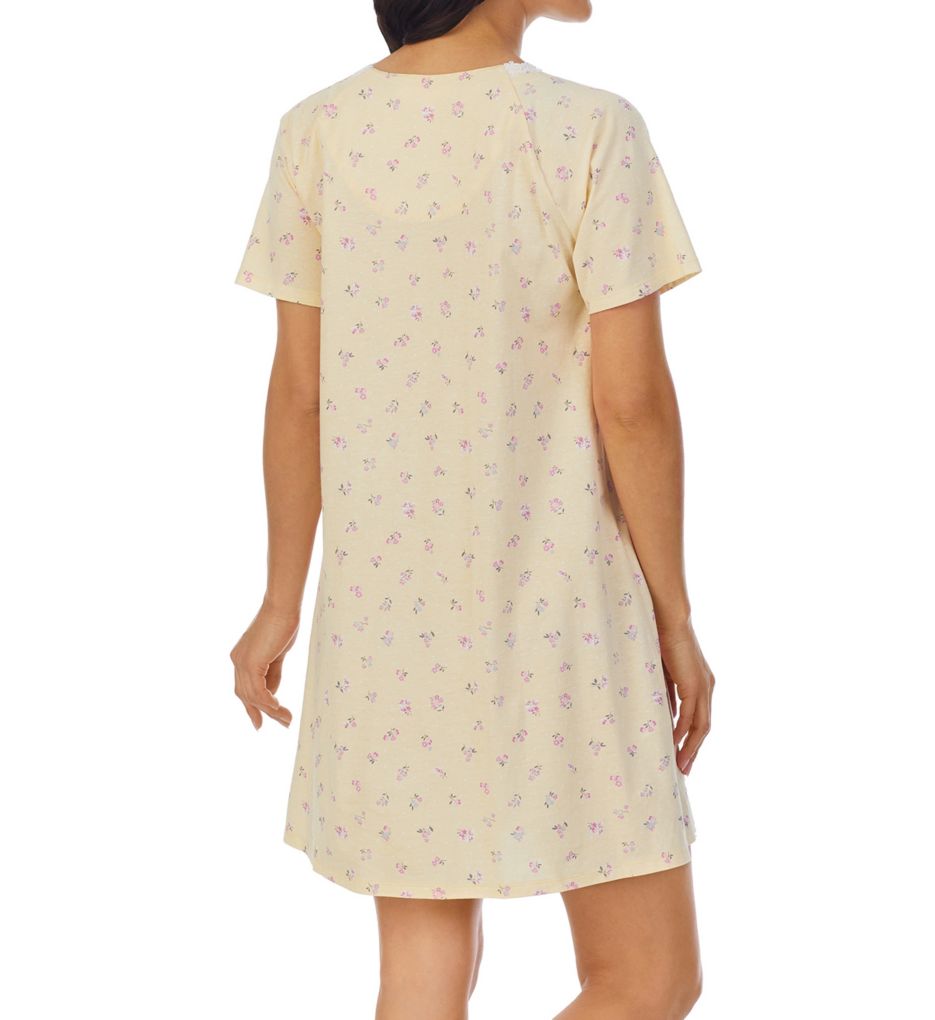 100% Cotton Short Sleeve Nightshirt-bs